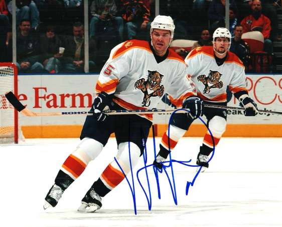 Autographed JOZEF STUMPEL Florida Panthers Photo