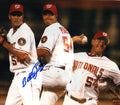 Autographed BELTRAN PEREZ Washington Nationals Photo