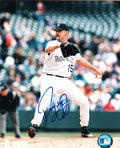 AUTOGRAPHED DENNY NEAGLE 8X10 Colorado Rockies Photo