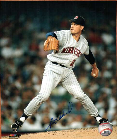 AUTOGRAPHED SCOTT ALDRED -  Minnesota Twins photo