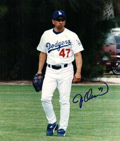 AUTOGRAPHED JESSE OROSCO Los Angeles Dodgers photo