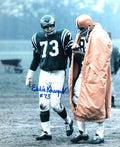 Autographed EDDIE KHAYAT 8X10  Philadelphia Eagles Photo