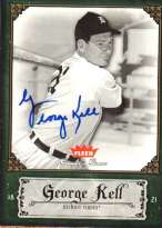 Autographed GOERGE KELL 2006 FLEER GREATS of the GAME CARD
