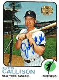 JOHNNY CALLISON Autographed 2001 Topps Archive Card