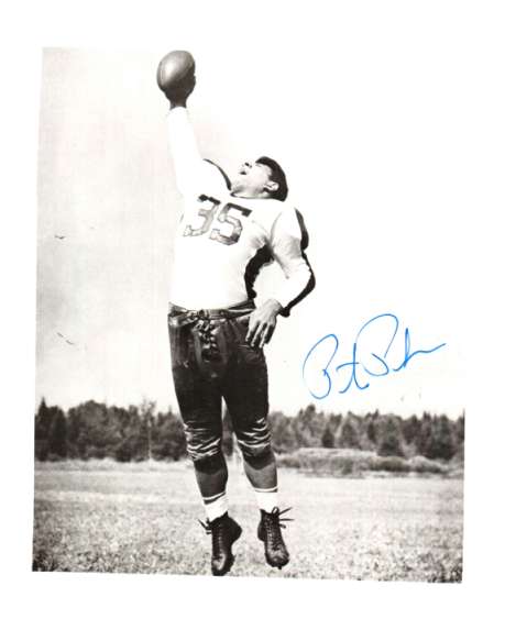 Autographed  PETE PIHOS 8X10  Photo - Philadelphia Eagles