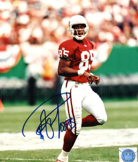 Autographed ROB MOORE photo Arizona Cardinals