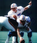 Autographed  DAVE KRIEG  Houston Oilers photo