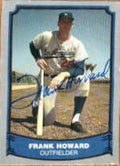 Autographed FRANK HOWARD 1988 Pacific Legends Card