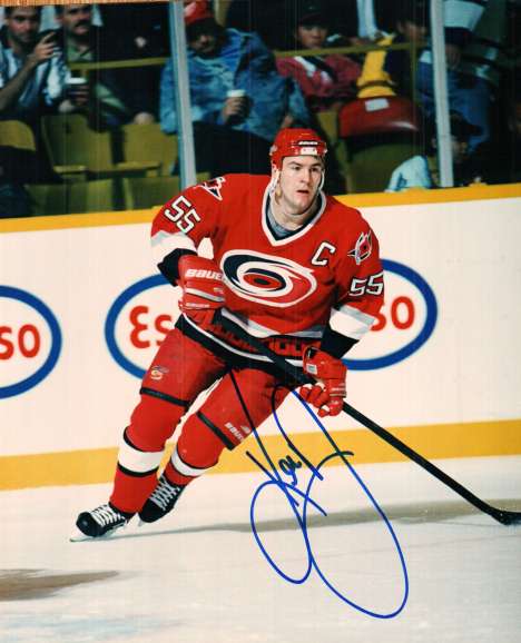 AUTOGRAPHED KEITH PRIMEAU 8X10  photo CAROLINA HURRICANES
