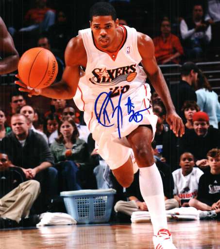 AUTOGRAPHED KEITH CARNEY  Philadelphia 76'ers photo