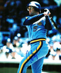 AUTOGRAPHED JEFF BURROUGHS 8x10 Seattle Mariners Photo