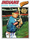 BOOG POWELL Autographed 2001 Topps Archive Card