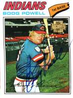BOOG POWELL Autographed 2001 Topps Archive Card