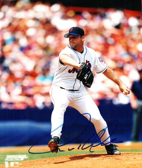AUTOGRAPHED ALLAN WATSON New York Mets photo
