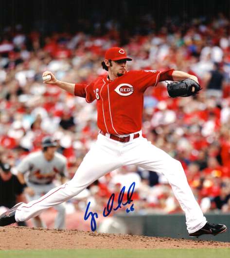 AUTOGRAPHED  photo LOGAN ONDRUSEK  Cincinnati Reds