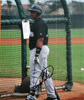 AUTOGRAPHED 8X10 photo MIGUEL OLIVO Florida Marlins