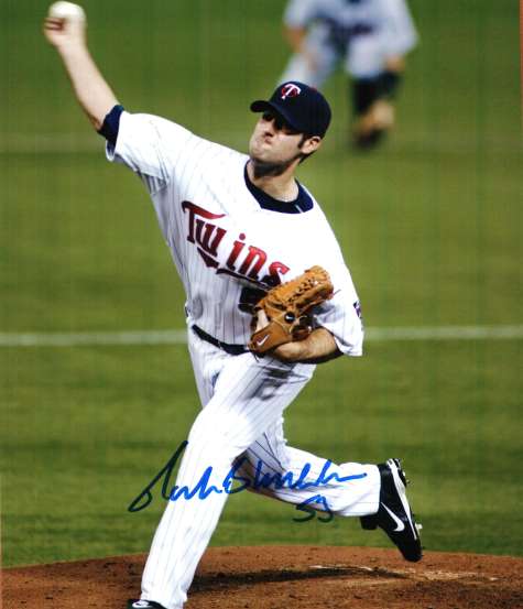 AUTOGRAPHED NICK BLACKBURN -  Minnesota Twins photo