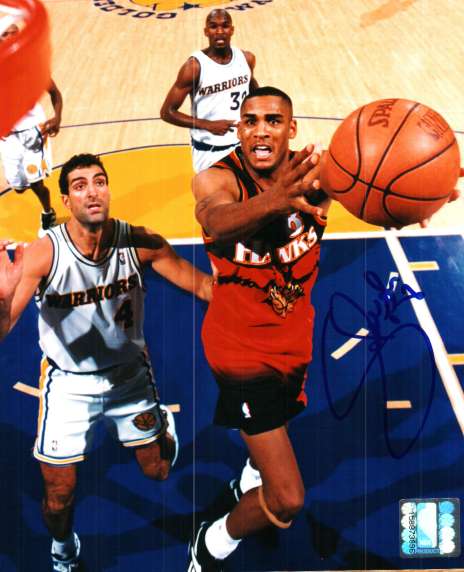 AUTOGRAPHED STEVE SMITH Atlanta Hawks photo