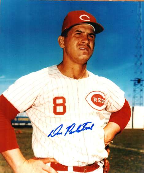 AUTOGRAPHED  photo DON PAVLETICH Cincinnati Reds