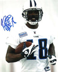 Autographed KENNY BRITT 8X10 - Tennessee Titans  photo