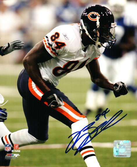 Autographed 8X10 Photo - BRANDON RIDEAU Chicago Bears