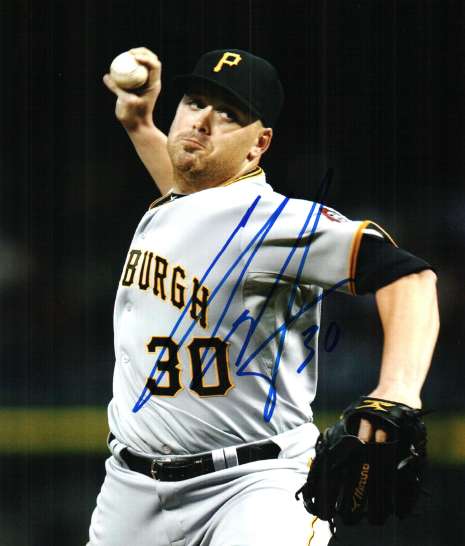 AUTOGRAPHED CHRIS RESOP - Pittsburgh Pirates
