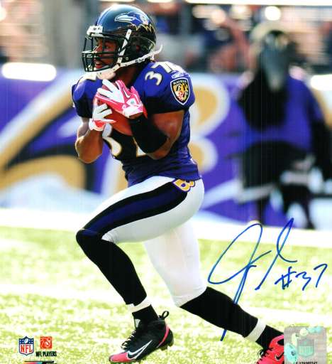 Autographed JASON MCKIE Baltimore Ravens Photo