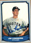 Autographed JIM LONBORG Pacific Legends Card