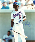 AUTOGRAPHED CECIL ESPY photo  Texas Rangers