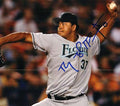 AUTOGRAPHED 8X10 photo RENYEL PINTO Florida Marlins