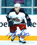 Autographed  ROSTISLAV KLESA Blue Jackets Photo