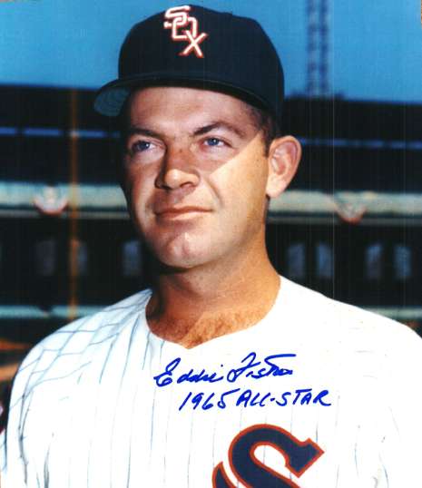 AUTOGRAPHED EDDIE FISHER "1965 All Star" Chicago White Sox Photo