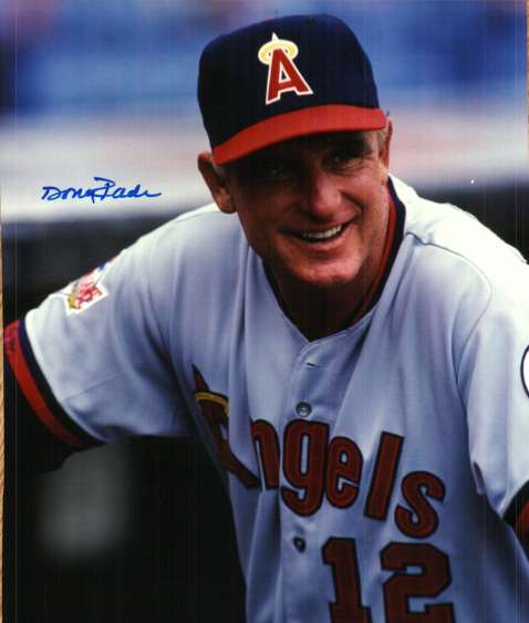 AUTOGRAPHED DOUG RADER 8X10  photo Angels