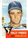 Autographed  BILLY PIERCE 1953 Topps Archives Card