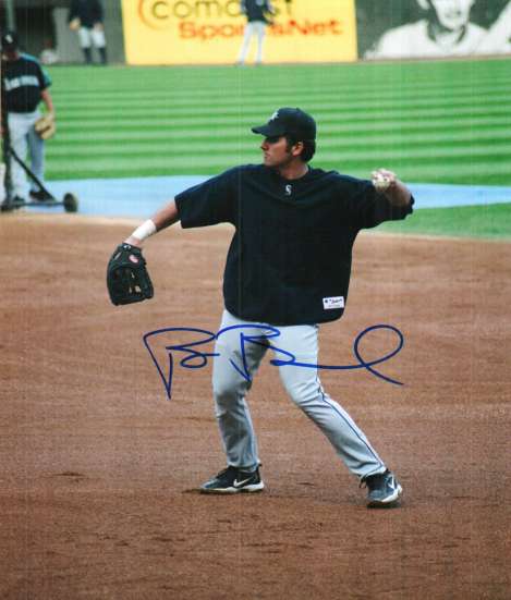 AUTOGRAPHED BEN BROUSSARD Seattle Mariners Photo