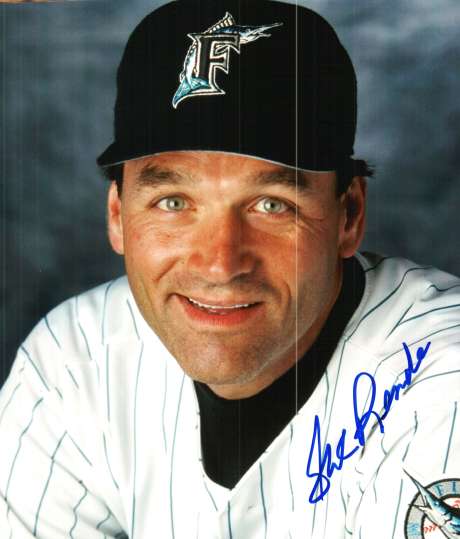 AUTOGRAPHED 8X10 photo SAL RENDE Florida Marlins