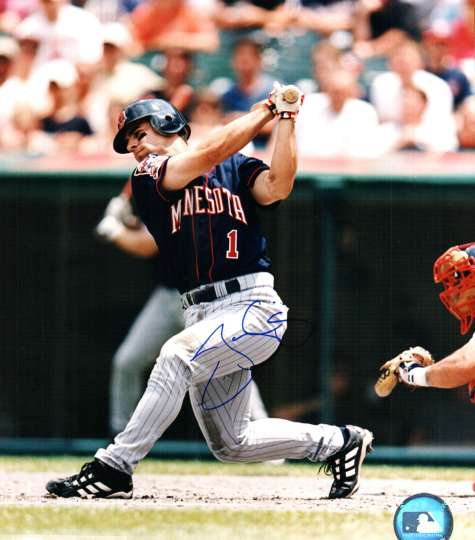 AUTOGRAPHED JAY CANIZARO -  Minnesota Twins photo