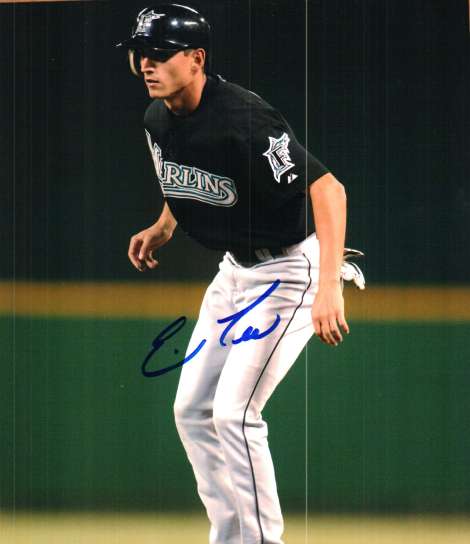 AUTOGRAPHED 8X10 photo ERIC REED Florida Marlins
