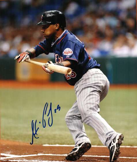 AUTOGRAPHED ALEXI CASILLA -  Minnesota Twins photo