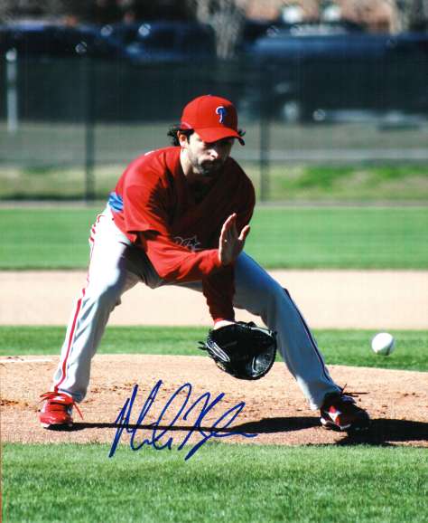 AUTOGRAPHED MIKE KOPLOVE photo  Philadelphia Phillies