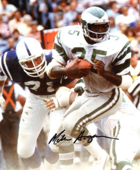 Autographed MIKE HOGAN 8X10  Photo - Philadelphia Eagles