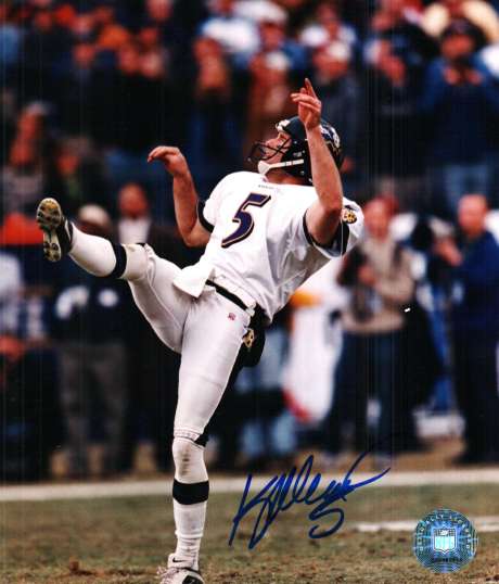 Autographed KYLE RICHARDSON Baltimore Ravens Photo