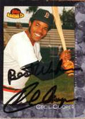 Autographed CECIL COOPER 2001 TOPPS AMERICAN PIE CARD