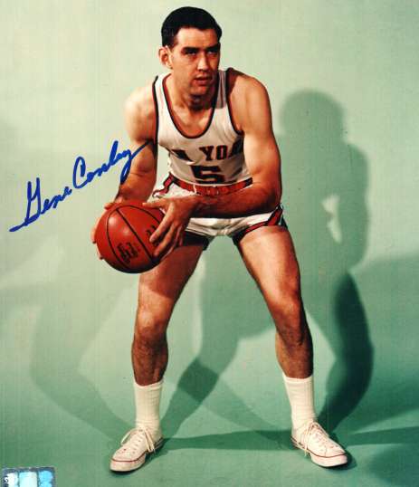 Autographed GENE CONLEY 8x10 New York Knicks Photo