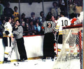 Autographed DALLAS SMITH Boston Bruins  Photo