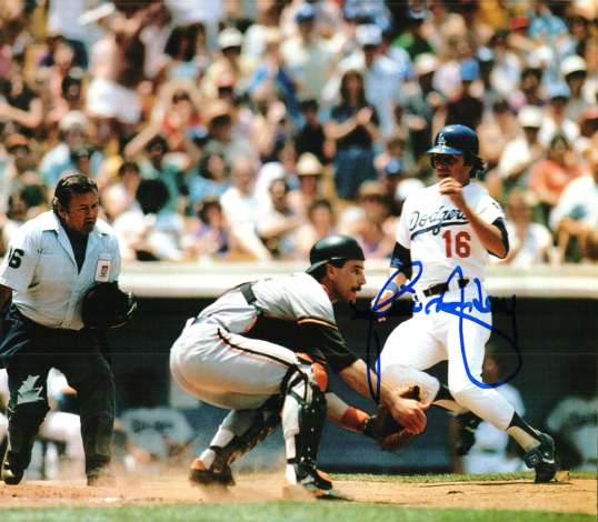AUTOGRAPHED RICK MONDAY Los Angeles Dodgers photo