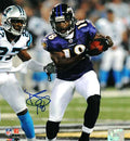 Autographed DANTE STALLWORTH Baltimore Ravens Photo