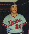 AUTOGRAPHED VIC ALBURY 8x10 Minnesota Twins photo