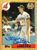 STEVE CARLTON Autographed 2001 Topps Archive Card