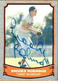 Signed  BROOKS ROBINSON Pacific Legends Card